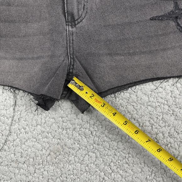 Billabong High Tides High Rise Distressed Shorts Women’s Size 28 - Picture 8 of 10